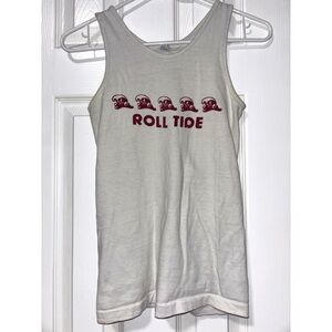Roll Tide tank top shirt Alabama sport college summer holiday travel party work